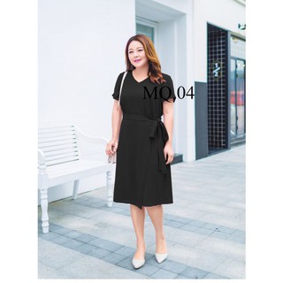 Thanh lý Đầm béo vạt chéo MQ 04