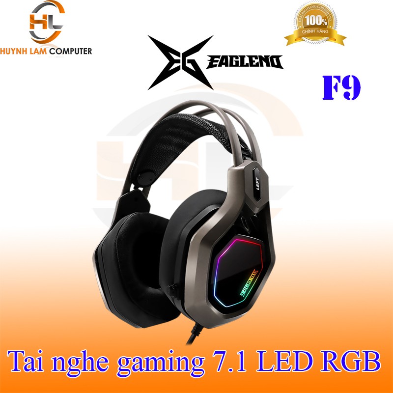 Tai nghe chuyên game EAGLEND F9 LED RGB âm thanh sôi động nghe như ở bar - Hãng phân phối