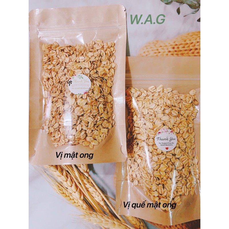 Yến mạch nướng mật ong 100gr( 2 vị) | BigBuy360 - bigbuy360.vn