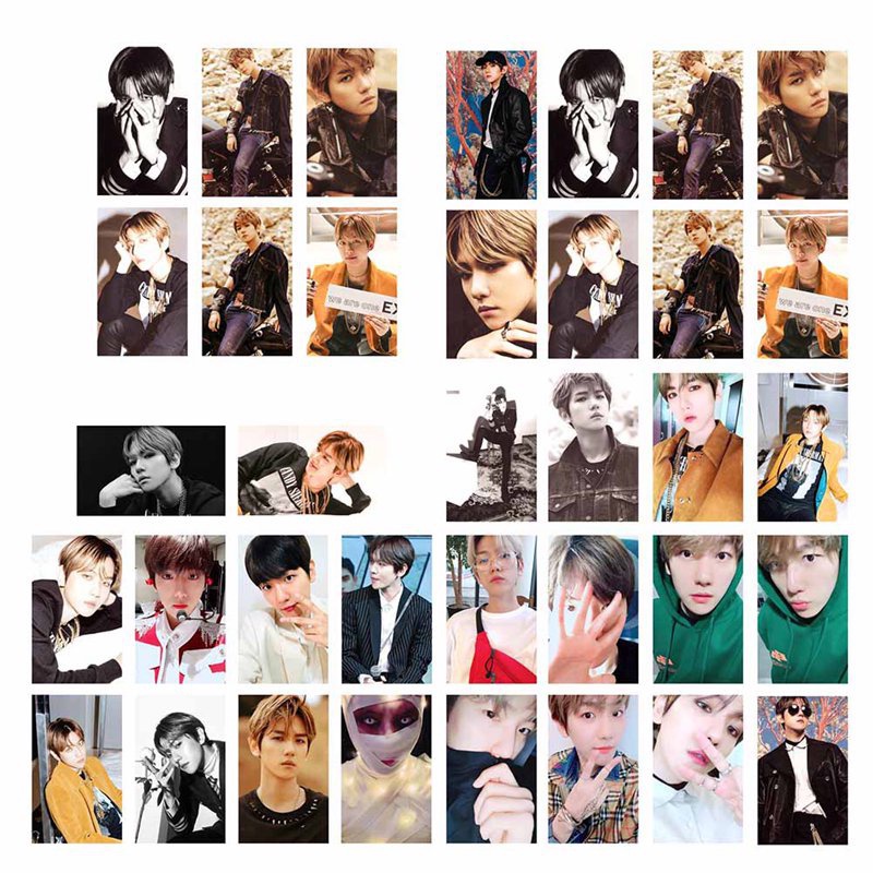 Hộp 30 Ảnh Lomo Card Nhóm Nhạc EXO Don 'T Mess Up My Tempo
