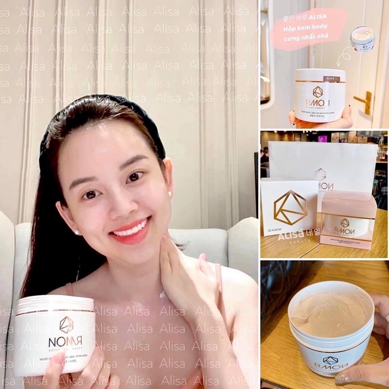Bộ dưỡng body tế bào gốc trắng da Rmon - ALISA