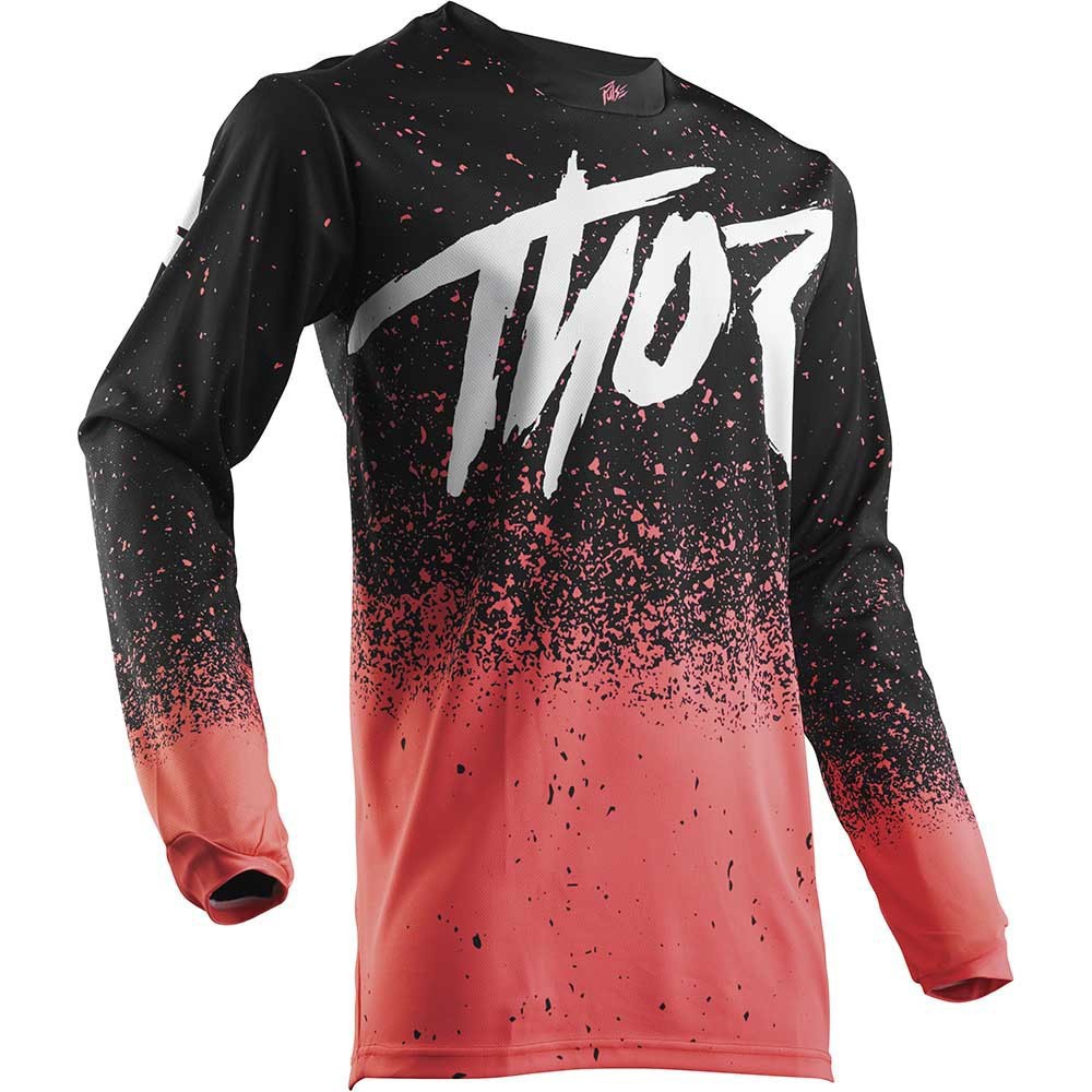 【COD】 Hàng Có Sẵn Áo Thun Tay Dài Họa Tiết THOR Jersey Đua Xe Mô Tô MTB MX ATV 2022 Mới 3 Màu Tùy Chọn Dành Cho Nam