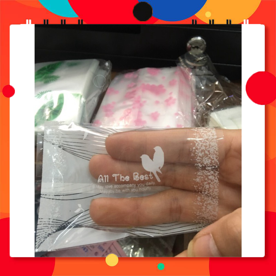 Túi cookie  7x10 tập 100 chiếc - Gửi ngẫu nhiên