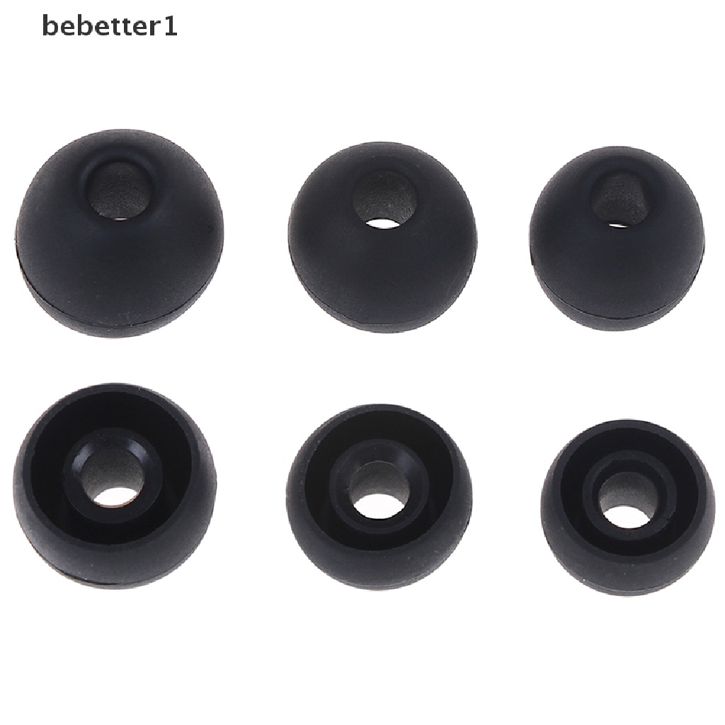 1 6 Cặp Nút Cao Su silicone Bọc Đầu Tai Nghe Thông Dụng Bebetter / 2 *