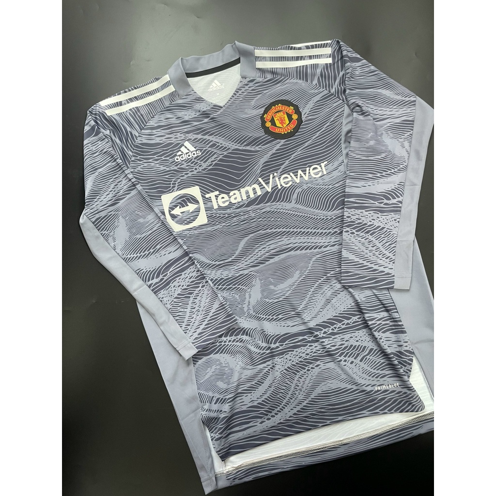 BỘ ÁO THỦ MÔN MANCHESTER UNITED CUSTOM XÁM TRO 2021/2022