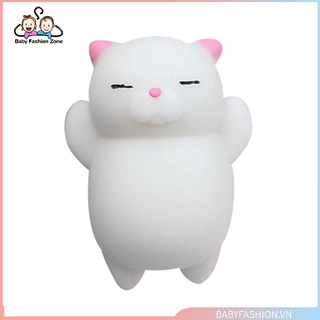 Đồ Chơi Nắn Bóp Đàn Hồi Giảm Stress Hình Con Mèo Hoạt Hình Dễ 