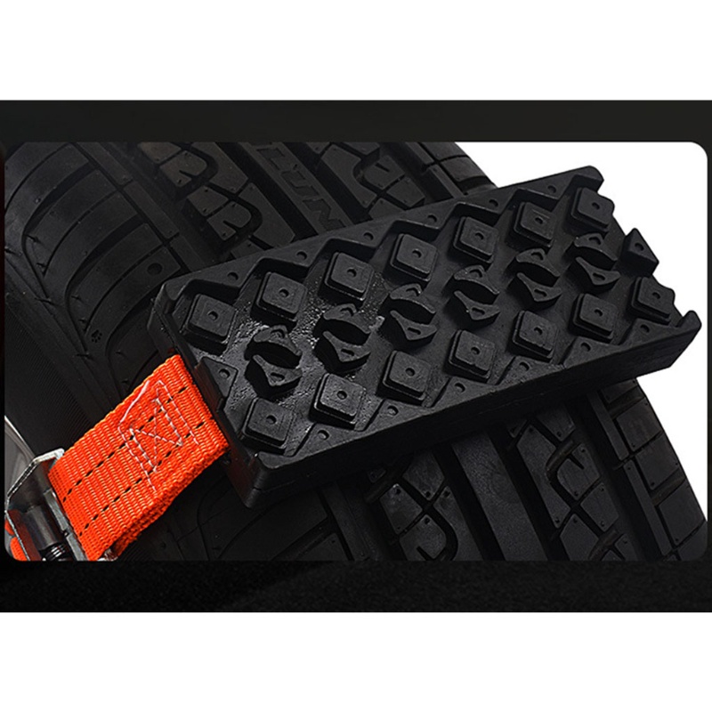 SUN 2x Tire Traction Mat Recovery Track Portable Emergency Devices for Snow Ice Mud