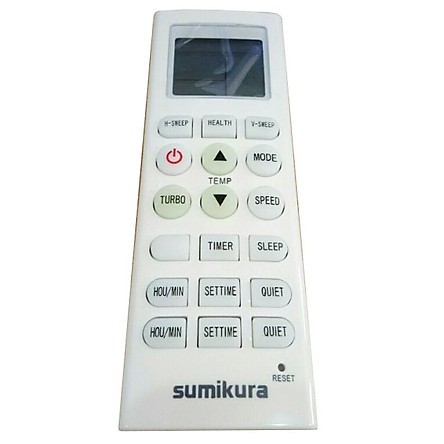 Remote điều khiển điều hòa máy lạnh sumikura bản to