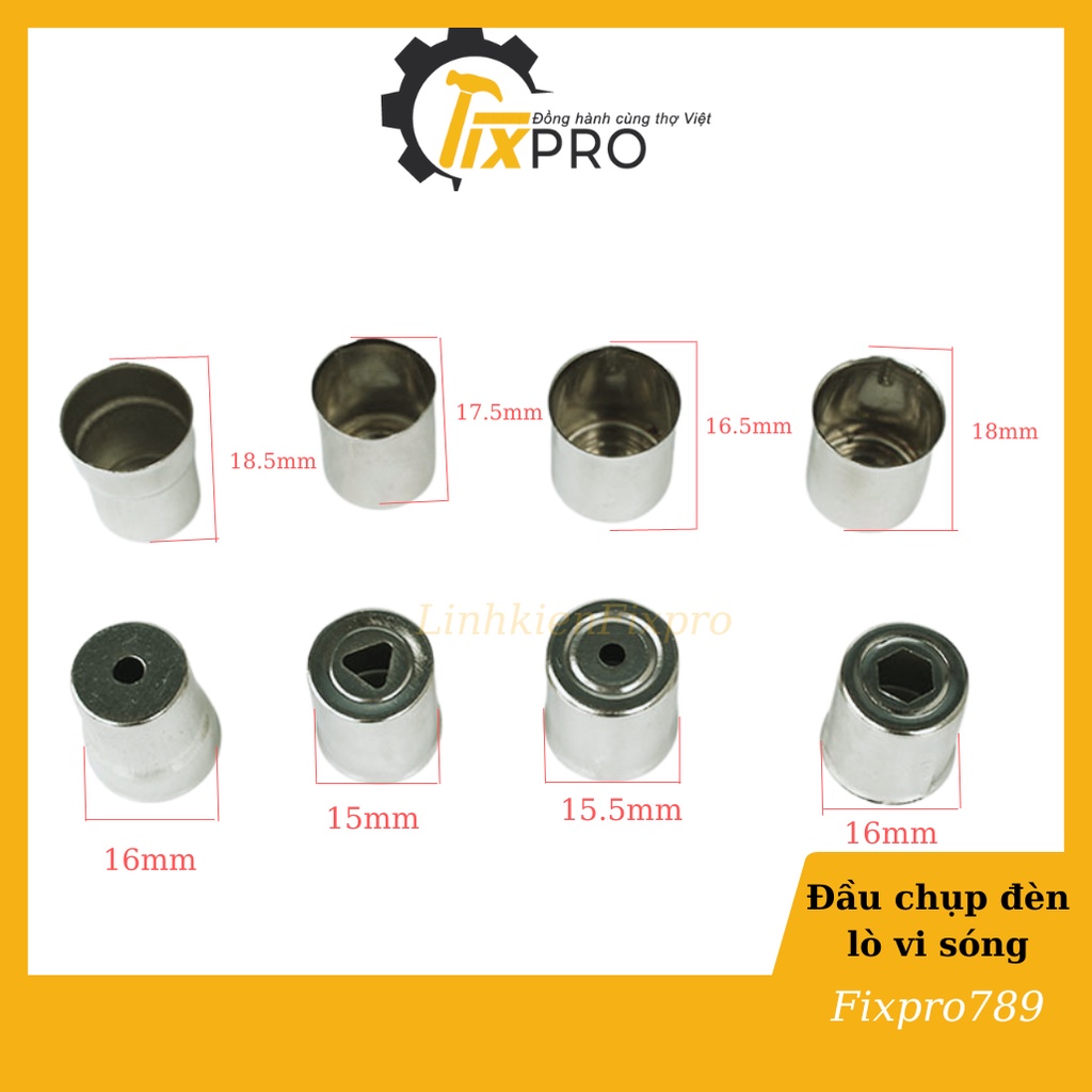 Đầu chụp đèn lò vi sóng hình lục giác, tam giác chất lượng tốt