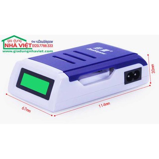 Sạc pin doublepow dp-k209 có màn hình