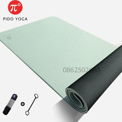 Thảm tập Yoga PIDO Chất liệu TPE 6mm Cao Cấp – Tặng kèm túi đựng