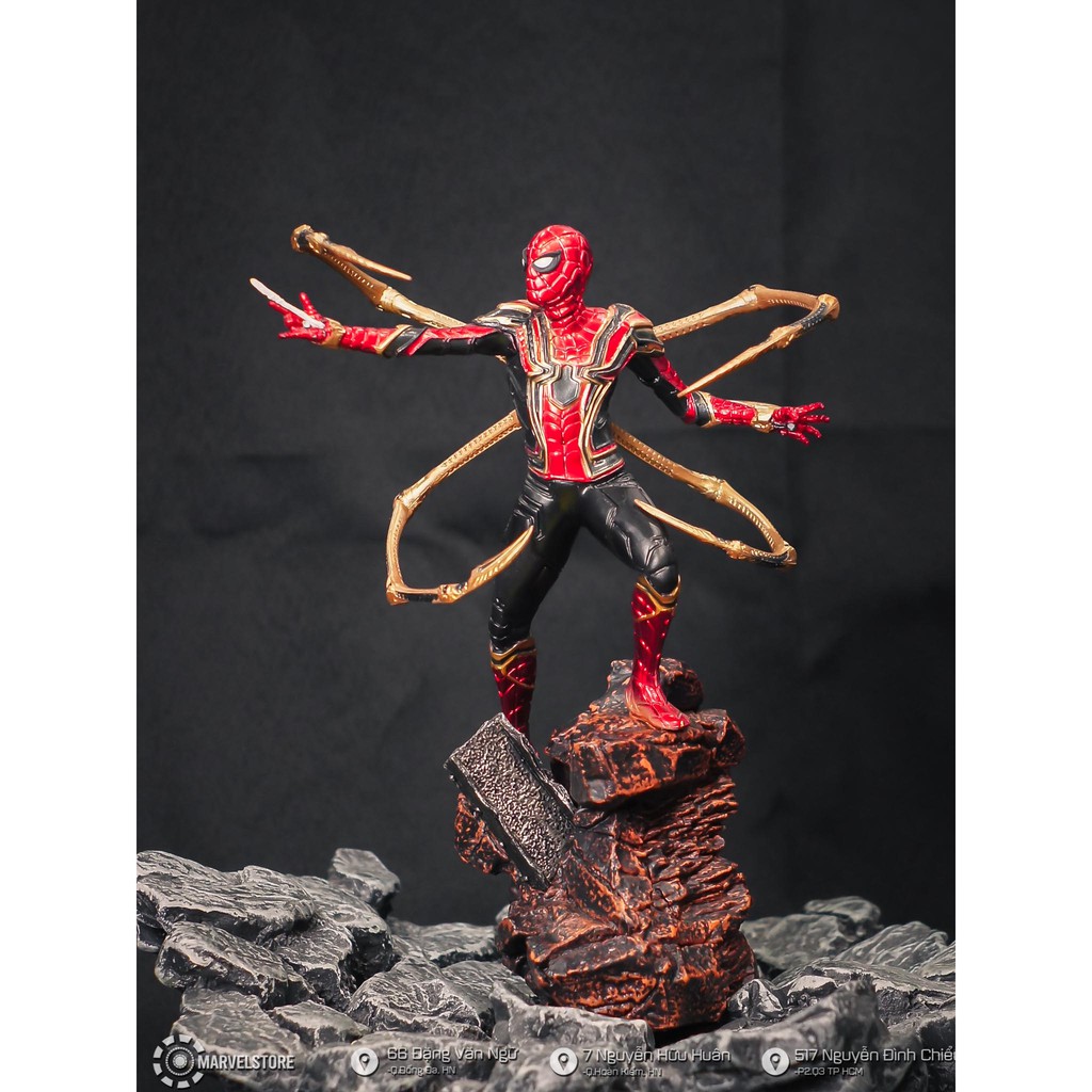 mô hình tượng Ironspider ver.1 bộ sưu tập Marvel