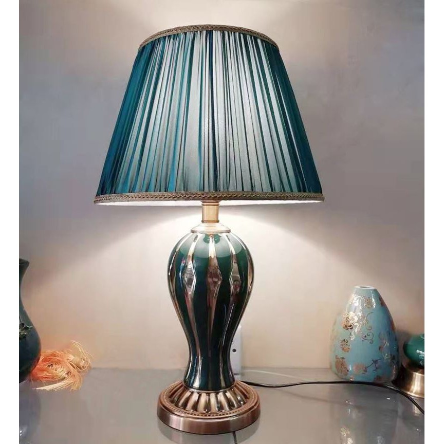 Đèn ngủ để bàn MONSKY HONO phong cách tinh tế trang trí nhà cửa hiện đại, sang trọng - kèm bóng LED chuyên dụng.