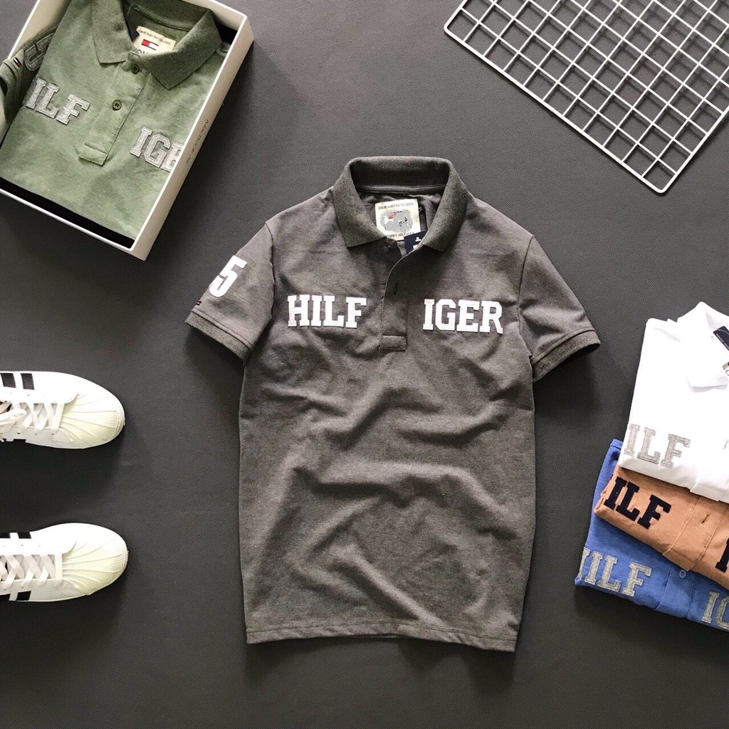 Áo Polo nam phối cổ bẻ TOM vải cá sấu Cotton xuất xịn,chuẩn form trẻ trung, thanh lịch | BigBuy360 - bigbuy360.vn