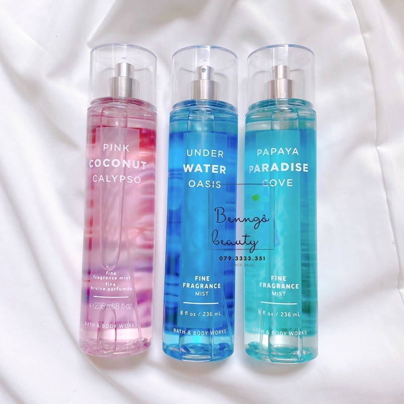 [BILL MỸ] PAPAYA PARADISE COVE - BỘ XỊT THƠM DƯỠNG THỂ BATH AND BODY WORKS | BigBuy360 - bigbuy360.vn