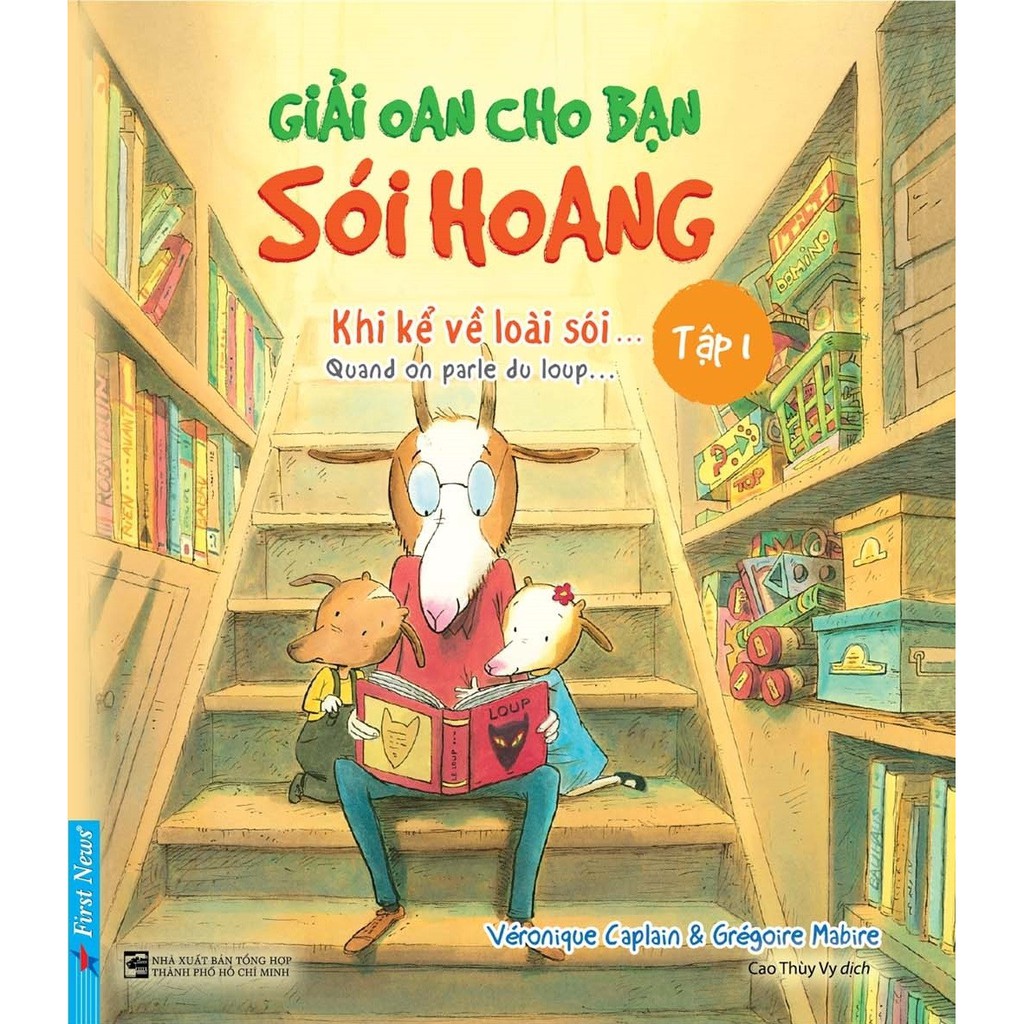 Sách - Giải Oan Cho Bạn Sói Hoang 1 - khi kể về loài Sói