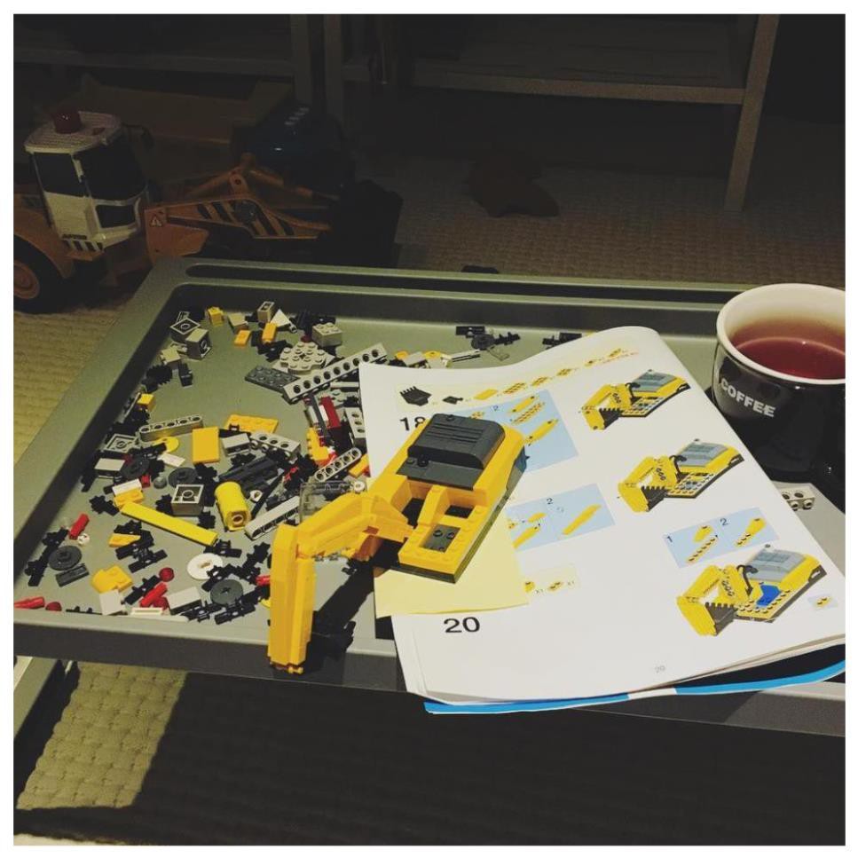 Bộ Lego Xe Công Trình - Đồ Chơi Xếp Hình Xe Tải Lego Công Trường Oxford ST33326 gồm 610 Mảnh An Toàn Cho Trẻ Em