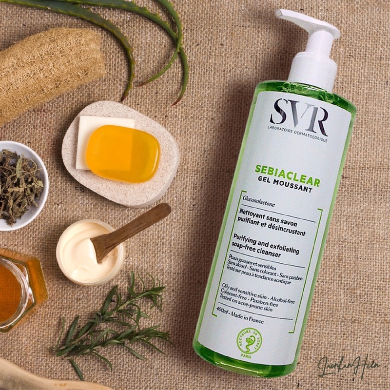 Gel rửa mặt SVR SEBIACLEAR làm sạch sâu, dành cho da dầu, ngừa mụn, giảm tiết dầu, thu nhỏ lỗ chân lông | BigBuy360 - bigbuy360.vn