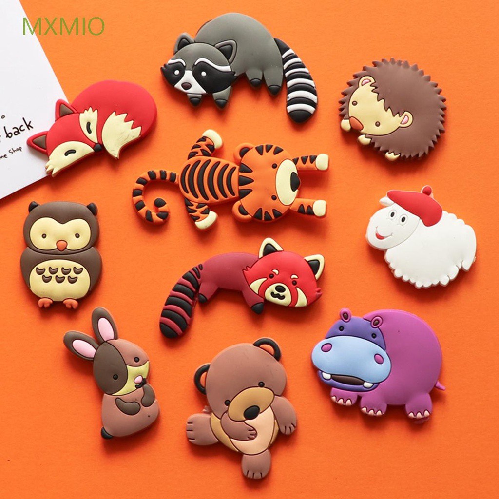 MXMIO Kids Message Sticker Home Board Stickers Fridge Magnets Animals Kitchen Refrigerator Cartoon Toddler Zoo Note Holder