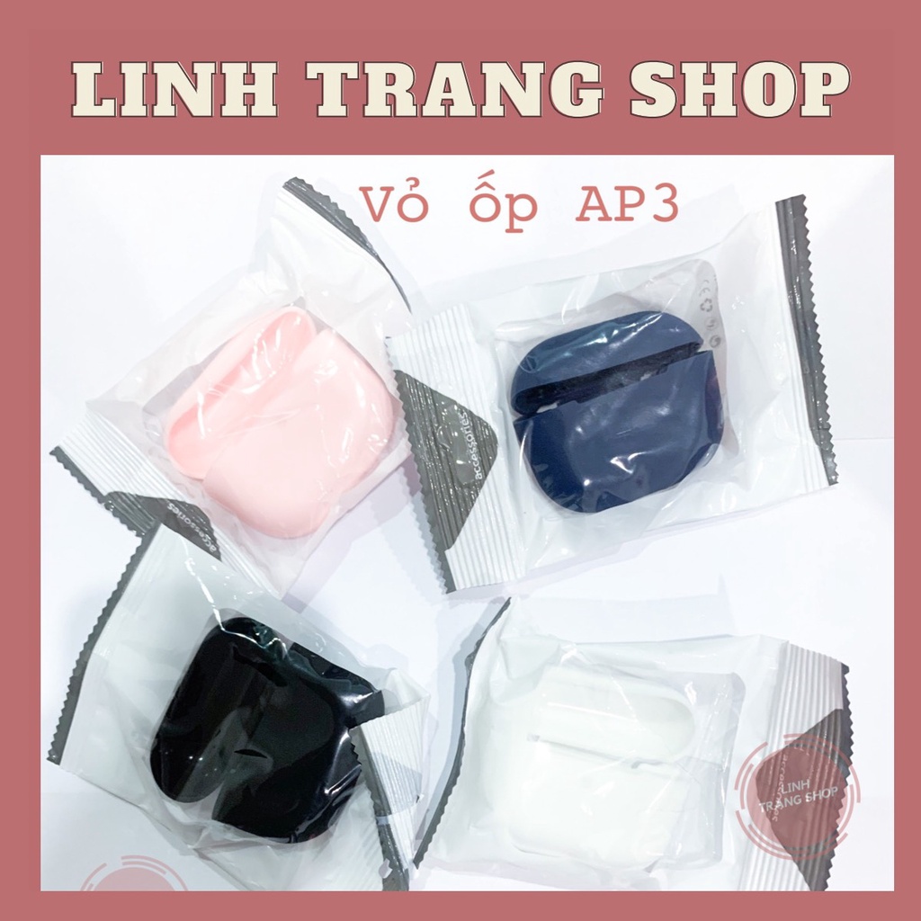 (Loại Mỏng) Vỏ Ốp Airpods 3 Silicone Dẻo Bảo Vệ Tai Nghe, Ốp Tai Nghe Giá Rẻ