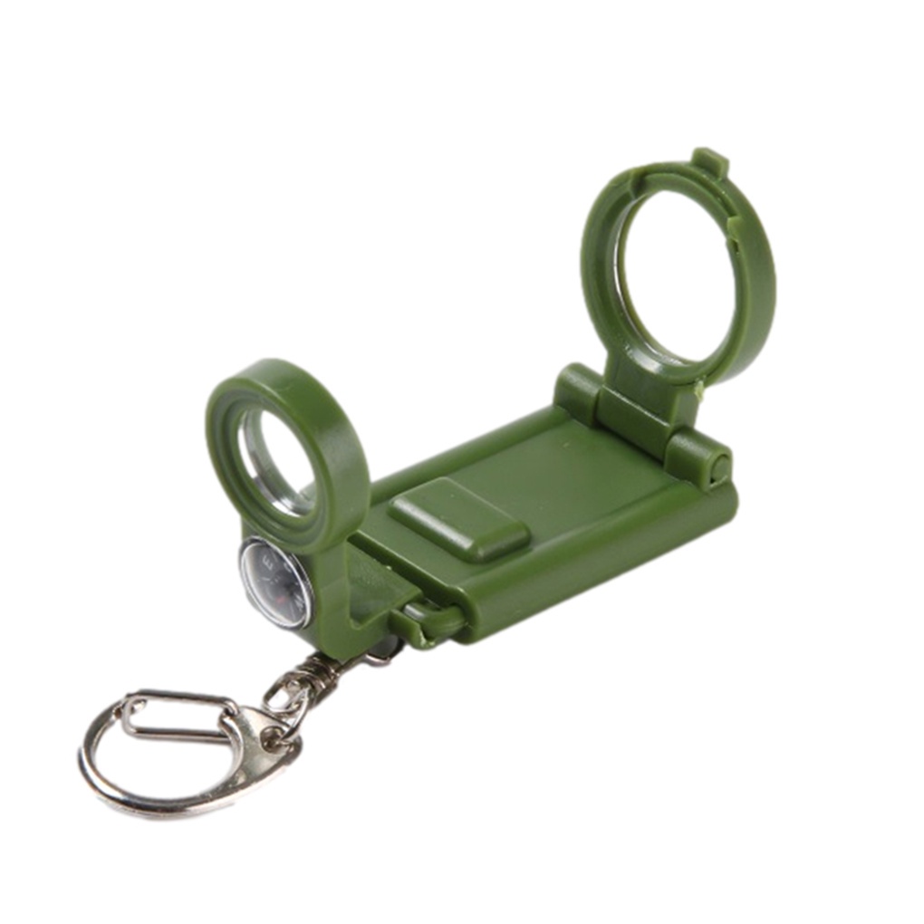 [ff86]Keyring Monocular Collaspble Keychain Telescope Toy Foldable Key Ring Telescope Pendant