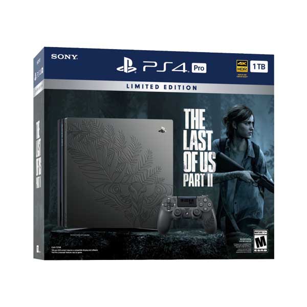 Bộ máy chơi game PlayStation 4 Pro TLOU II-Sony Chính Hãng - New 100%