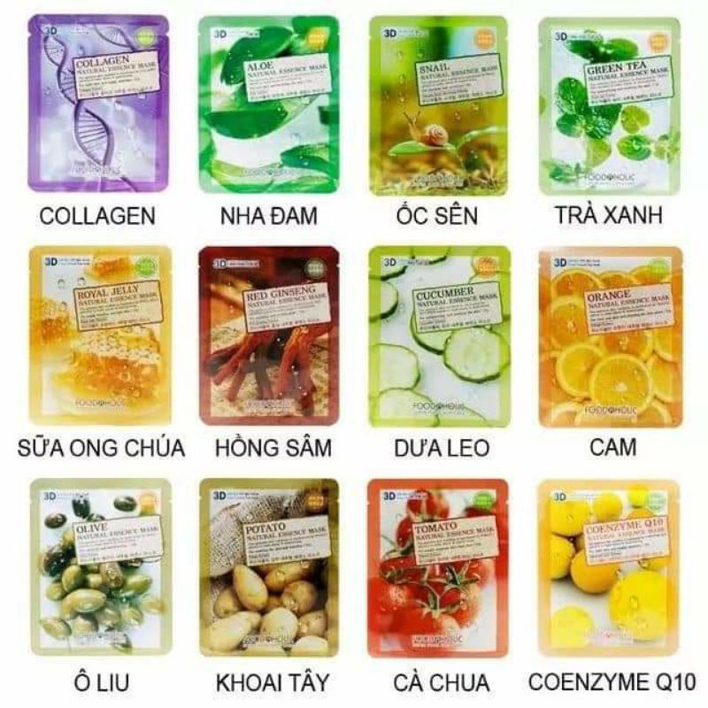 Mặt nạ dưỡng da 3D Hàn Quốc