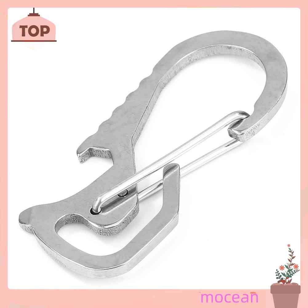 Móc Khóa Carabiner Kiêm Tua Vít Đa Năng Dùng Khi Đi Cắm Trại