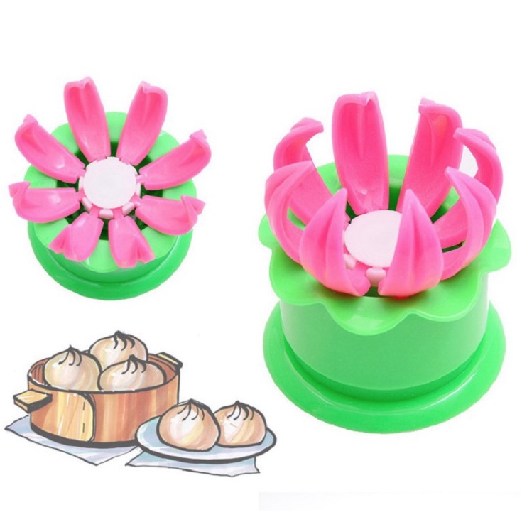 Khuôn Làm Bánh Bao Hoa Sen