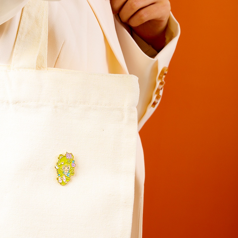 Ghim Cài Áo Hoạt Hình Thủy Thủ Mặt Trăng Tráng Men Thích Hợp Làm Quà Tặng Bạn Bè