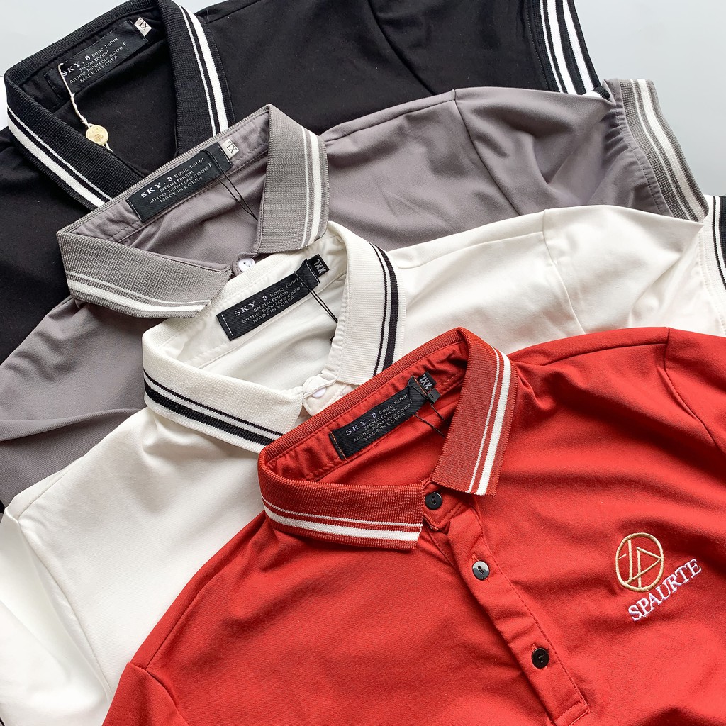 Áo thun Polo nam cổ bẻ tay ngắn, chất vải Cotton hàn xịn, thấm hút mồ hôi tuyệt đối, thiết kế trẻ trung - Chaqueen | BigBuy360 - bigbuy360.vn