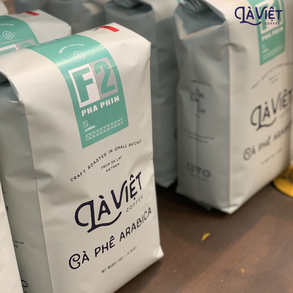 Cà Phê Bột LÀ VIỆT Pha Phin F2 100% Arabica 1kg Vị Đậm, Mạnh | BigBuy360 - bigbuy360.vn