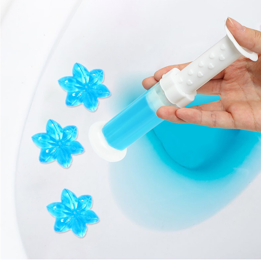 Gel vệ sinh toilet tự động 14 viên màu tiện dụng