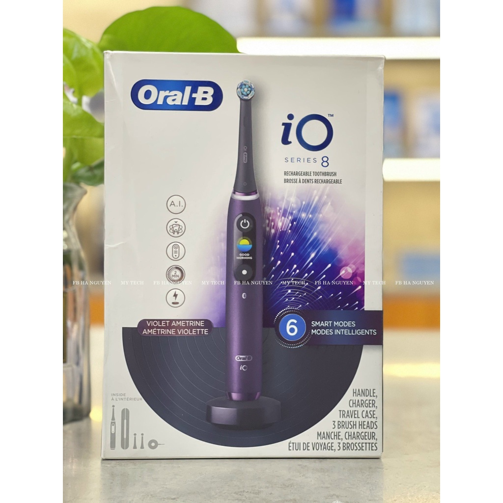 Bàn chải điện Oral-B iO Series 8 Rechargeable Toothbrush