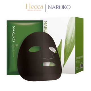 Hộp 8 miếng mặt nạ kiểm soát dầu và mụn trà tràm Naruko Tea Tree 26ml/m