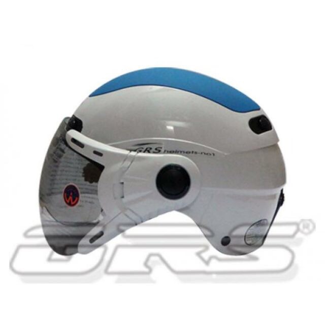 Mũ bảo hiểm nửa đầu GRS A 102 k hàng chính hãng kính chống lóa chống xước không chói đèn khi đi đêm