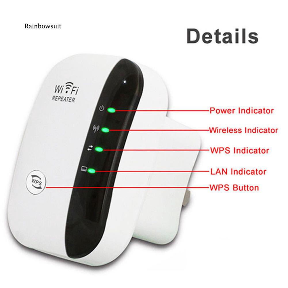 Bộ khuếch đại sóng WIFI di động EU / US / EU / AU 300Mbps | BigBuy360 - bigbuy360.vn