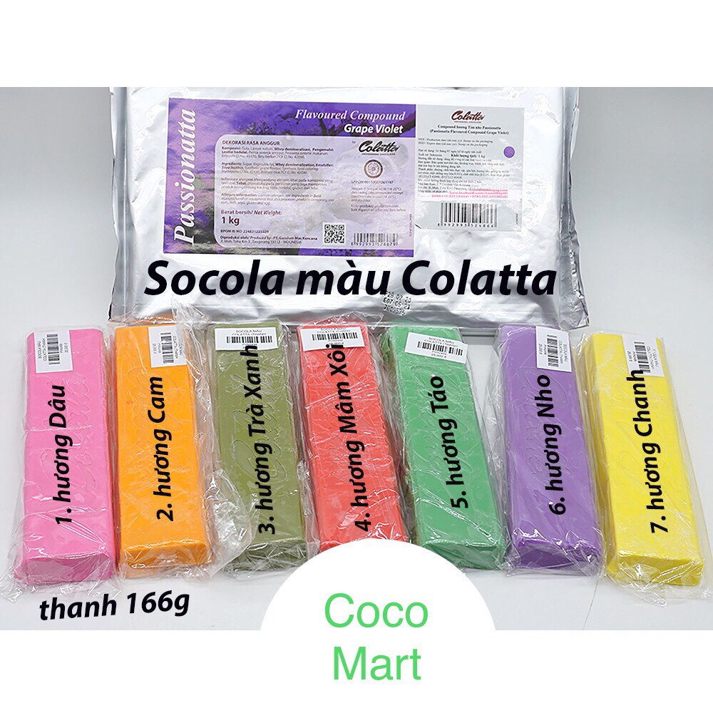 Socola Màu COLATTA (166gam)