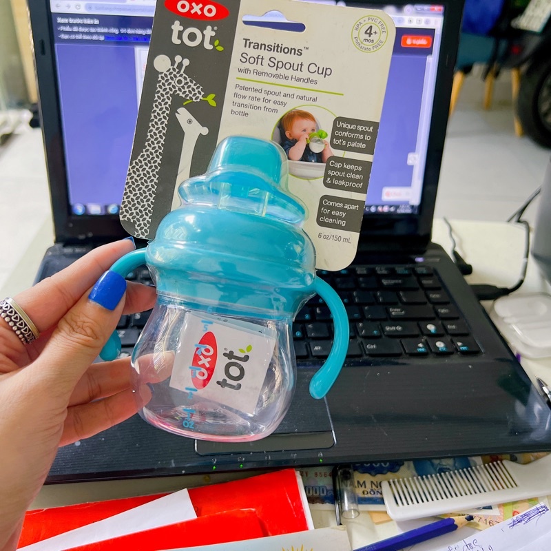 Cọ rửa bình sữa OXO TOT-hàng Mỹ