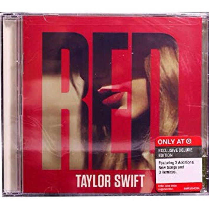CD Red Deluxe - Taylor Swift hàng có sẵn