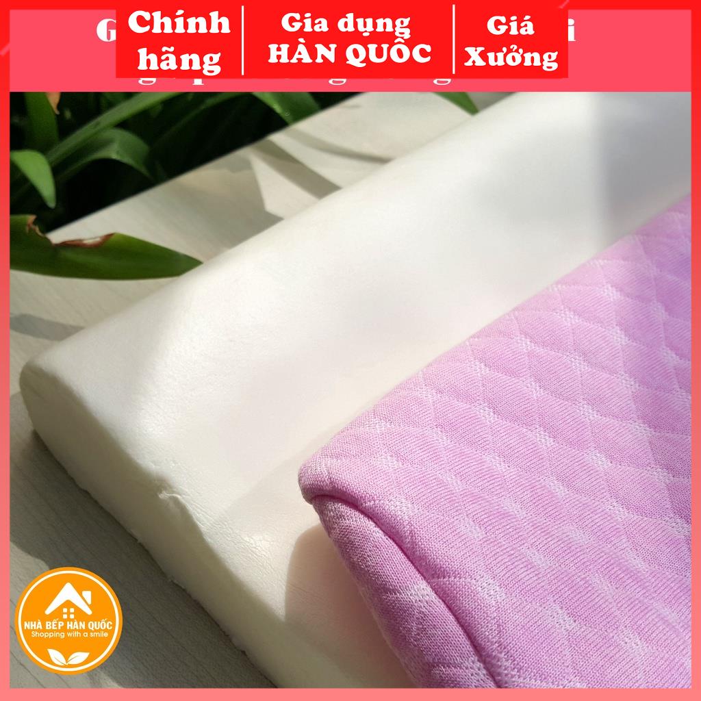 Gối cao su non, gối cao su non cho bé Lock and Lock Memory Foam Pillow HLW181 [Chính hãng+Freeship]