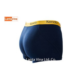 Kendo - Quần lót nam cao cấp Kendo Boxer Silver - Gold Men's Underwear