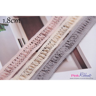 Thun ren  cotton cao cấp 1.8cm làm băng đô, phụ kiện may mặc.