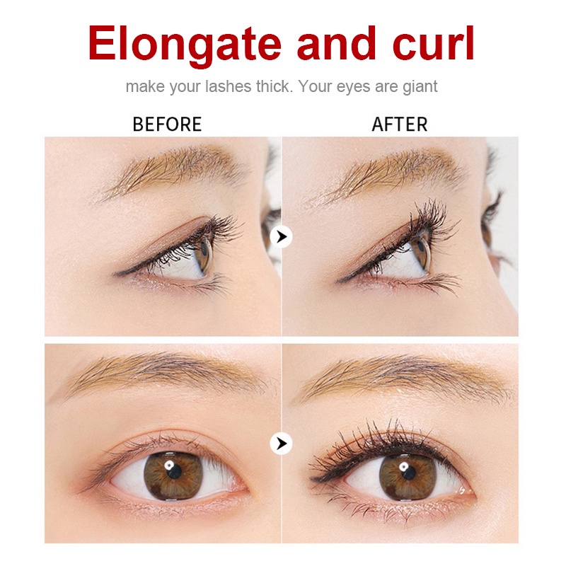 ⚜️Mascara Lameila làm dày và cong mi chống nước nhanh khô 9g