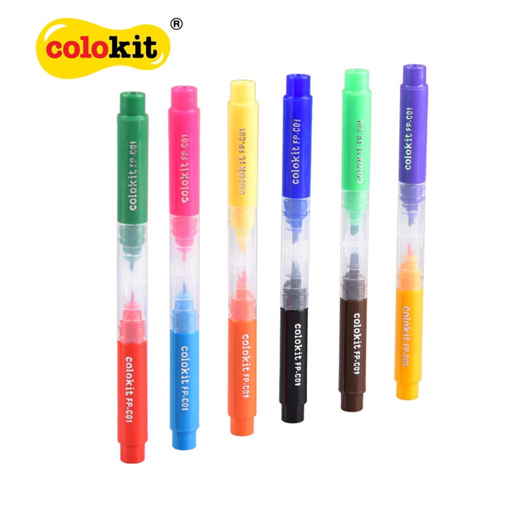 Bút lông 2 đầu Colokit FP-C01