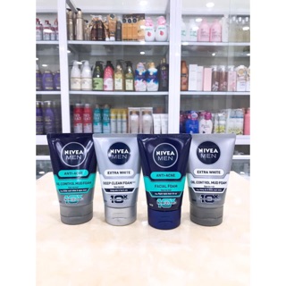 Sữa rửa mặt nivea nam 100g
