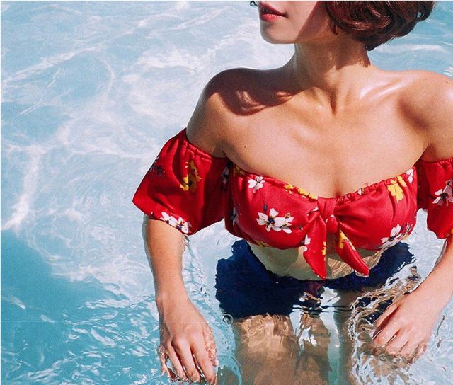 Bikini bẹt vai tiểu thư (kèm hình thật) | BigBuy360 - bigbuy360.vn