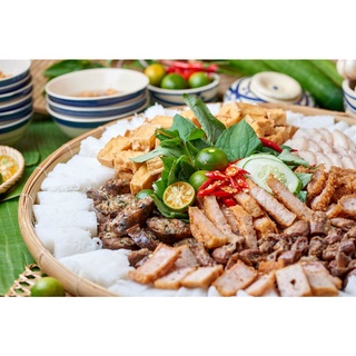 🍀Combo Bún Đậu🍀 Dồi sụn+ nem chua+chả cốm ngon rẻ