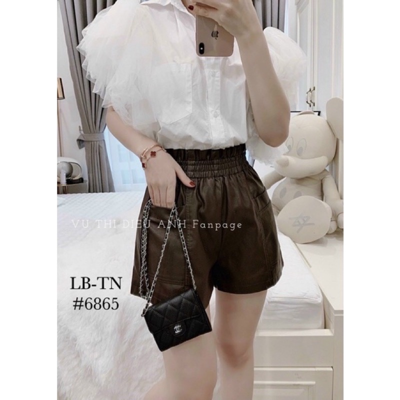 Quần phồng Da 3 màu (Ảnh thật cận chất ở cuối)