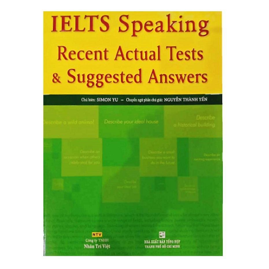 Sách - IELTS Speaking - Recent Actual Tests & Suggested Answers